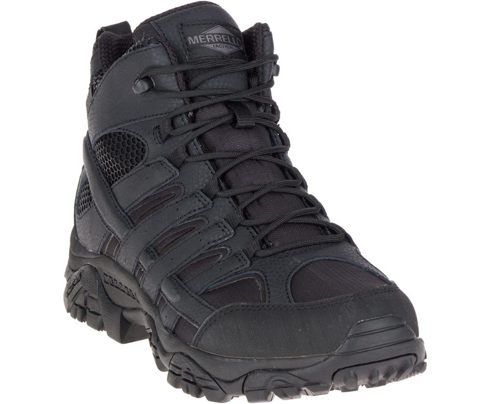 Merrell Støvler Herre - Moab 2 Mid Tactical Waterproof - Sort - HOT213754